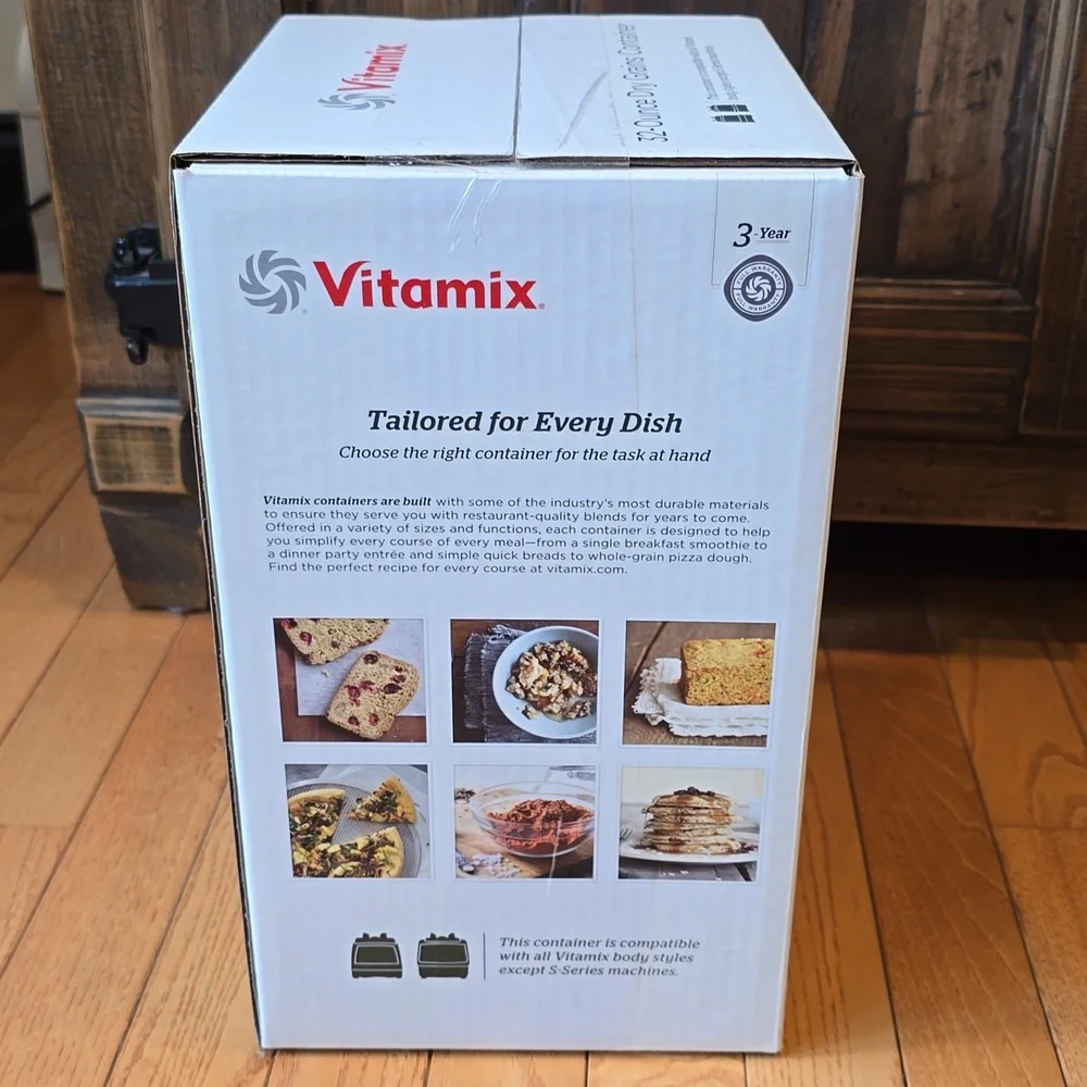 NIB Vitamix 32-Ounce Dry Grains Container - Never Opened - Picture 3 of 16